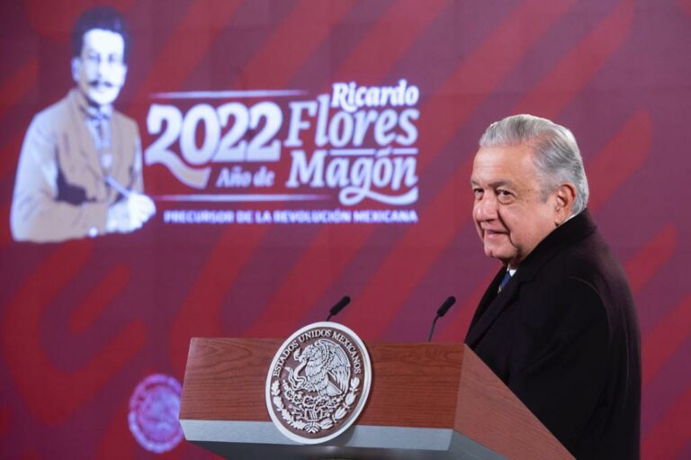 Andrés Manuel López Obrador, en conferencia matutina