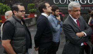 Andrés Manuel López Obrador y sus hijos