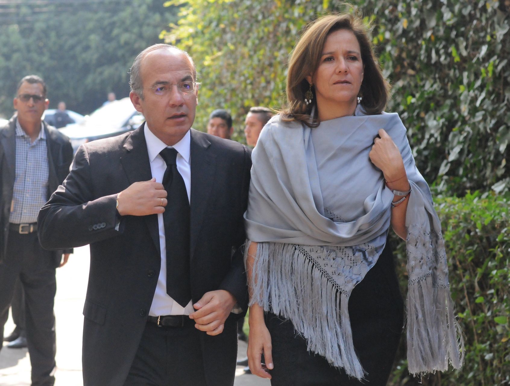 Felipe Calderón y Margarita Zavala