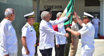 En la reserva de la biósfera Islas Marías, Semar abandera sector naval