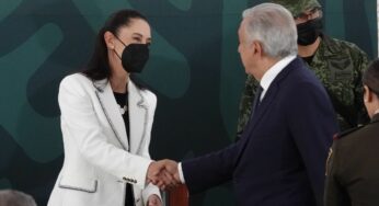 AMLO felicita a Claudia Sheinbaum tras anuncio de matrimonio