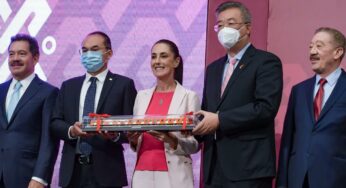 Partió de China primer tren para la L1 del Metro; otros 28 se harán en ese país y en México