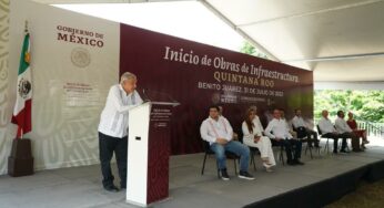 En Cancún, gobierno invertirá $7.2 mil millones en obras: AMLO