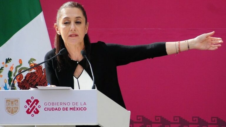 Es falso que México esté militarizado y que exista una crisis democrática e institucional de organismos autónomos, señaló Claudia Sheinbaum