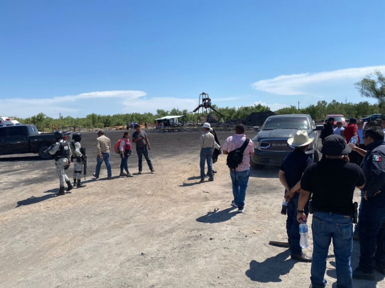 10 mineros se encuentran atrapados en una mina de carbón en Sabinas, Coahuila, continúan las operaciones de rescate