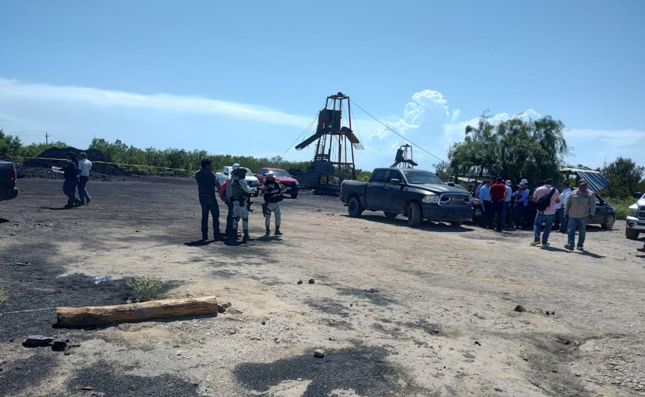 Tras el accidente registrado en una mina en Coahuila, la Guardia Nacional activó el Plan de Asistencia a la Sociedad en Casos de Emergencia