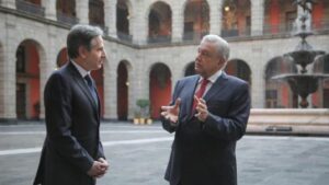 Antony Blinken y López Obrador