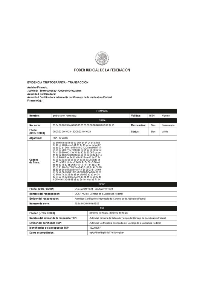 El exadministrador del TFJA, Miguel Enrique Reyes Rosado, presentó el mes pasado ante el OIC una queja en contra de magistrados del Tribunal