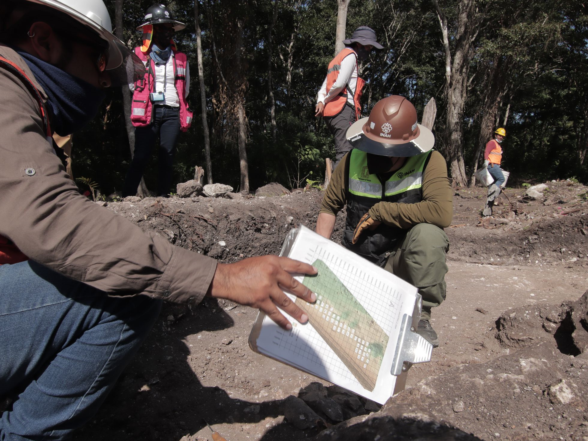 Se ha concluido el ciento por ciento del salvamento arqueológico en los tramos 1, 2 y 3 de la ruta del Tren Maya