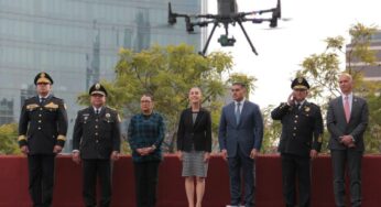 CDMX empleará drones para investigar y combatir la delincuencia