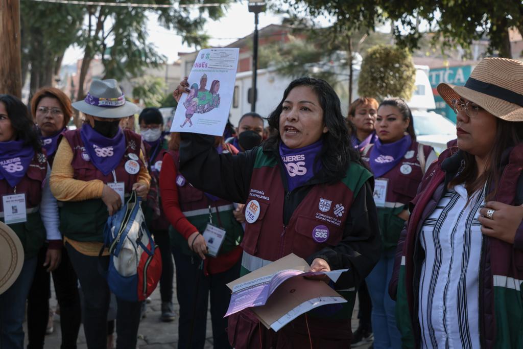 En casi tres años, la Red de Mujeres para el Bienestar ha auxiliado a 13 mil 435 mujeres en situación de vulnerabilidad