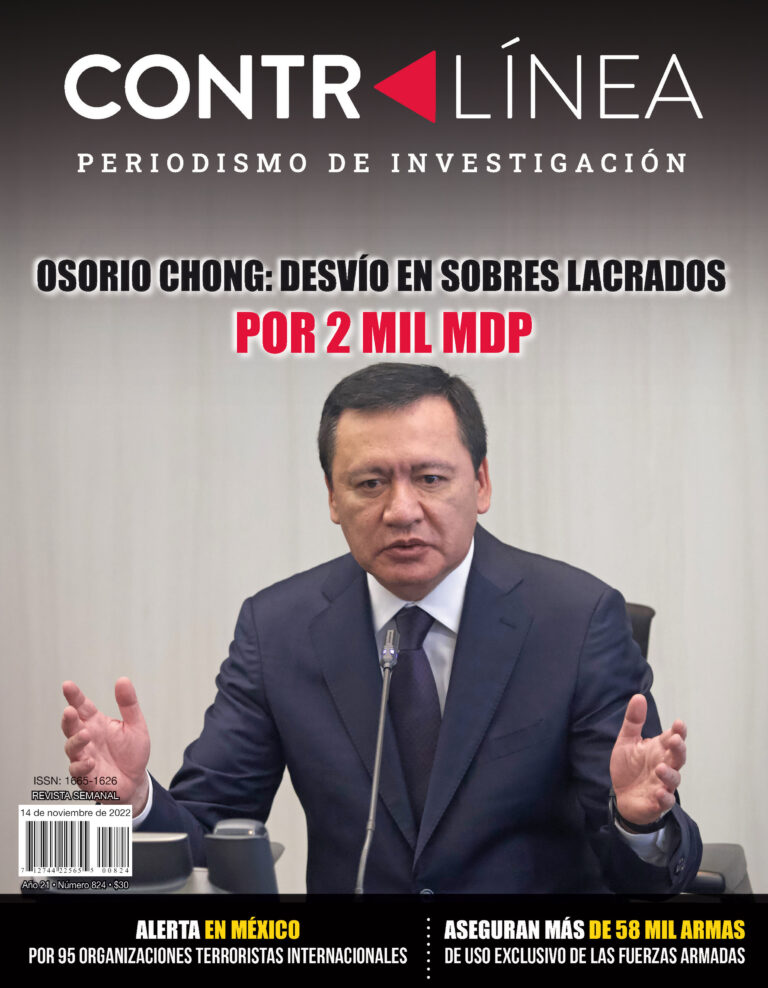 Contralínea 824 - Con Osorio Chong se desviaron 2 mil millones en sobres lacrados de Gobernación