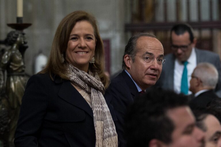 Felipe Calderón y Margarita Zavala