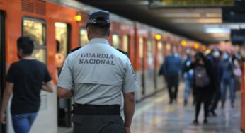 Seis mil elementos de la Guardia Nacional darán seguridad al Metro de CDMX