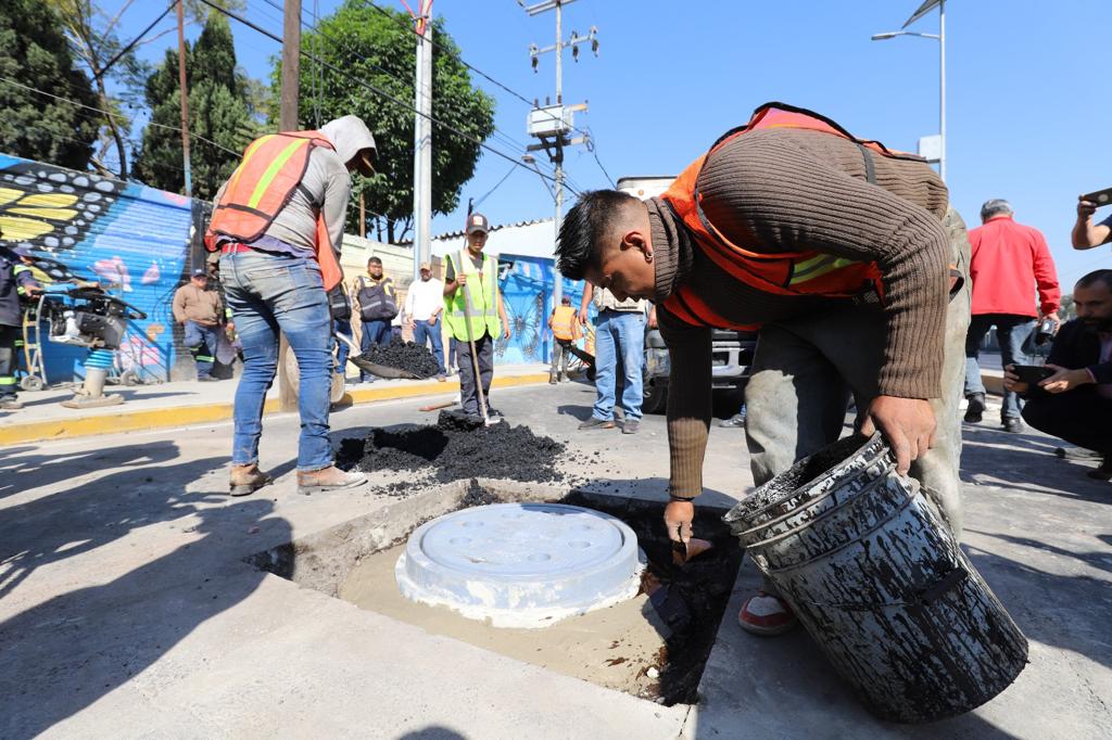 CDMX sustituirá coladeras y registros de metal por material reciclado