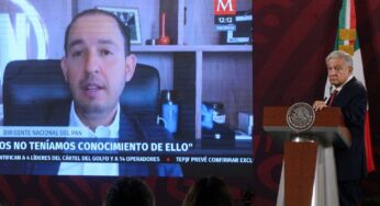 Que Marko Cortés explique contrato del PAN con  empresa de García Luna: AMLO