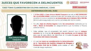 Rodríguez Bucio exhibe a ocho juzgadores que beneficiaron a delincuentes