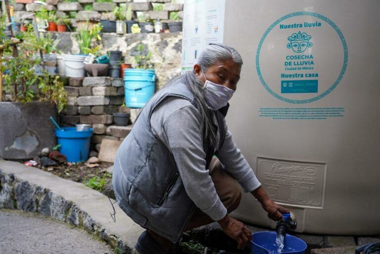 Para 2024, más de 80 mil familias contarán con abasto de agua para consumo doméstico hasta por seis meses en nueve alcaldías de la CDMX