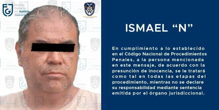 Fue detenido Ismael “N” por presuntamente haber fungido como prestanombres en contratos ilícitos relacionados con el Cártel Inmobiliario.