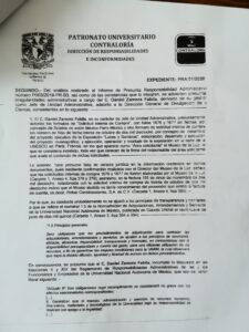 En las investigaciones que lleva a cabo la Contraloría universitaria sobre la Dirección General de Divulgación de la Ciencia, aparecen órdenes de adquisición de bienes y servicios que en realidad nunca fueron emitidas por las dependencias universitarias