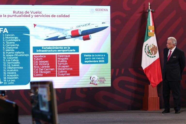 Mexicana de Aviación levanta el vuelo de nuevo de la mano del gobierno obradorista y para beneficio de los mexicanos.