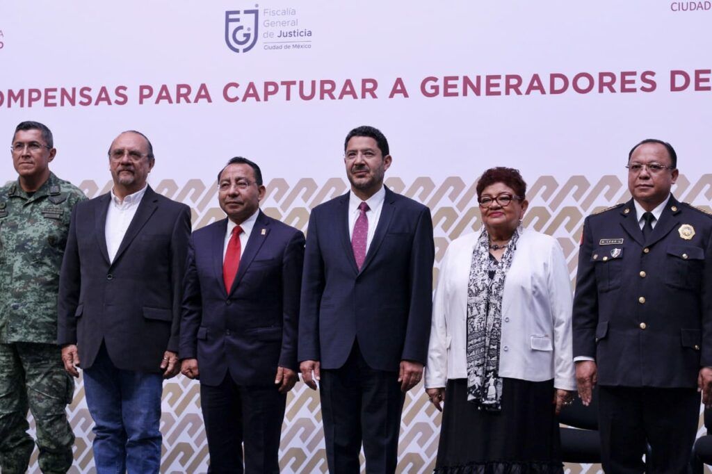 Se ofrecerá recompensa por capturar de generadores de violencia: CDMX