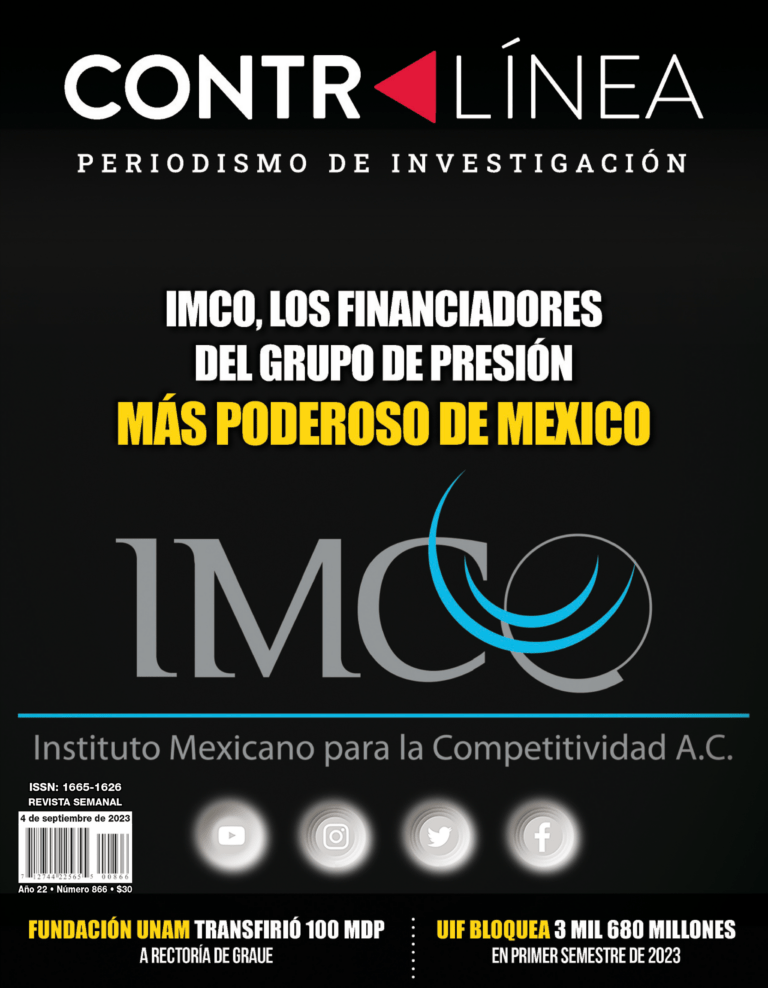 Contralínea: El Consejo Mexicano de Negocios es el principal financiador del grupo de presión IMCO, financiado por el gobierno estadunidense.