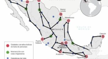 Geografía de la trata de personas en la frontera México-EU