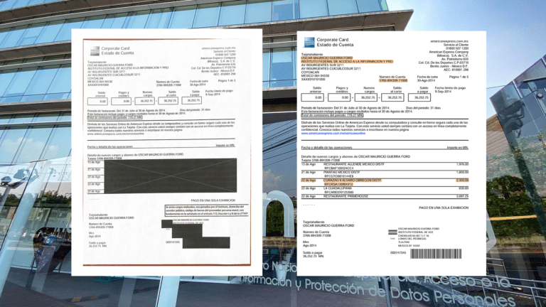 El Inai ocultó los gastos personales que el actual secretario ejecutivo del Sistema Nacional de Transparencia, Óscar Guerra Ford