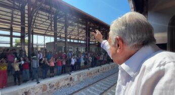 AMLO inaugura línea del Tren Interoceánico del Istmo de Tehuantepec