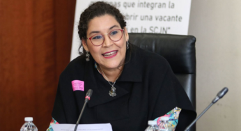 Ministra Lenia Batres denuncia airado reclamo del ministro Aguilar