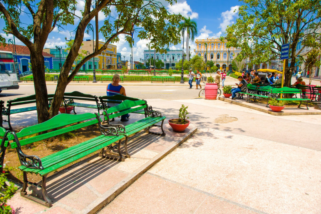 La historia enlazada a un parque en ciudad de Cuba