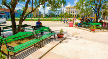 La historia enlazada a un parque en ciudad de Cuba