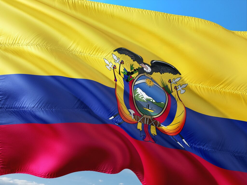 bandera de Ecuador