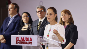 La candidata de la coalición Sigamos Haciendo Historia, Claudia Sheinbaum, anunció a su “gran equipazo” para el periodo de campañas