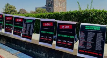 Académicos y estudiantes de la UNAM solicitan “boicot activo” para Israel