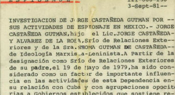 Jorge Castañeda, de ‘espía’ comunista a asesor de la ‘guerra sucia’ contra la 4T