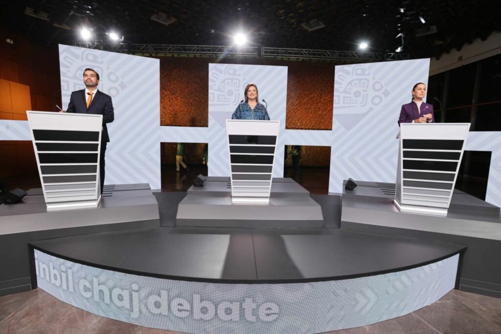 En tercer debate, Sheinbaum apuesta por propuestas; Gálvez, por el ataque