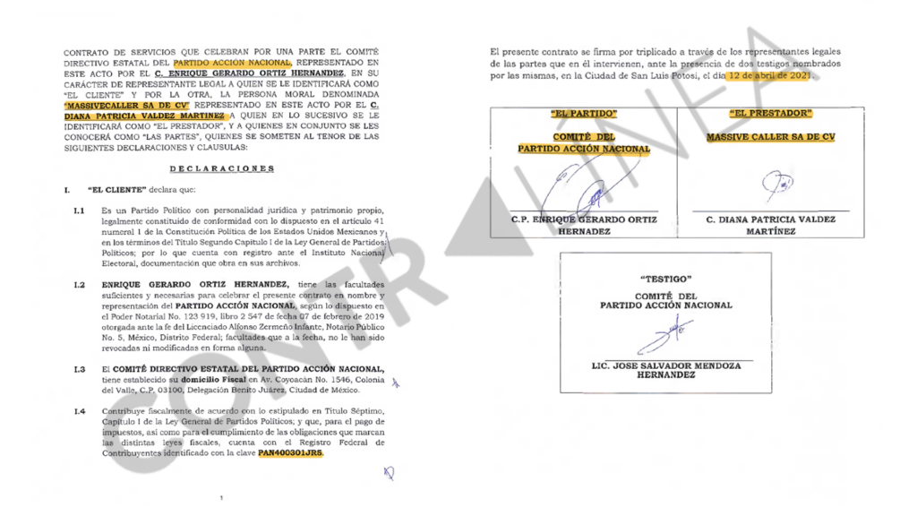 En 5 años, el PAN le ha pagado a Massive Caller, al menos, 15 millones 574 mil pesos del erario para realizar encuestas de carácter electoral