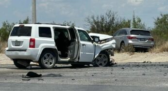 Comitiva de Claudia Sheinbaum sufre accidente automovilístico en Coahuila