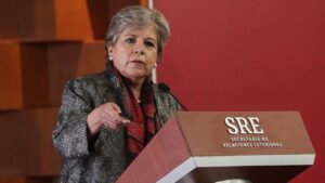 Alicia Bárcena, secretaria de SRE habló de que la paz y la seguridad internacional fueron el sello principal en esta administración.