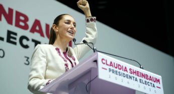 Sheinbaum celebra triunfo reivindicando historia de las mujeres