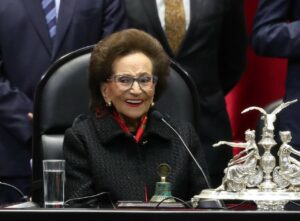 A la edad de 94 años, falleció el 5 de octubre la presidenta de la Cámara de Diputados, economista y política de izquierda Ifigenia Martínez