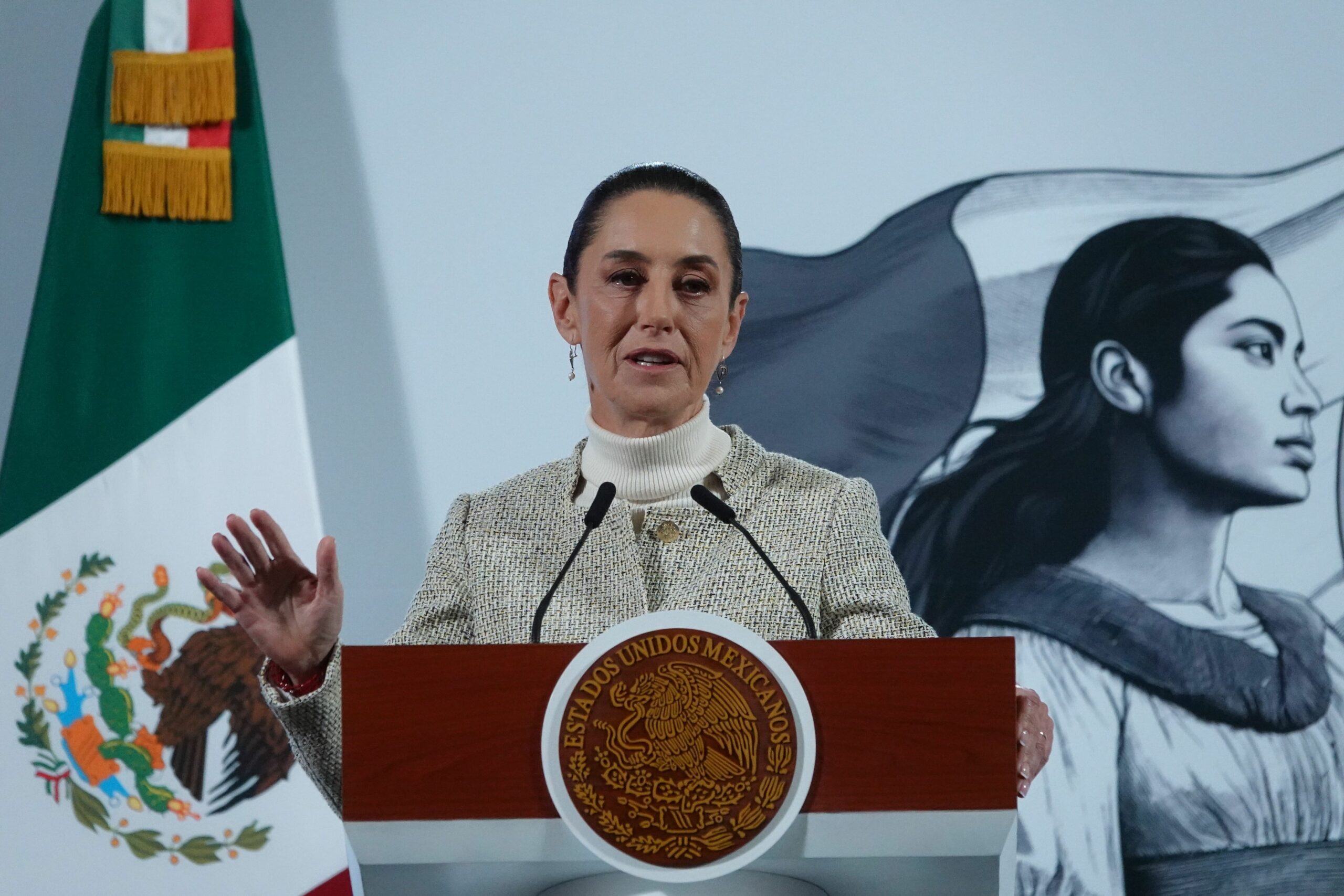 La presidenta Claudia Sheinbaum Pardo anunció que enviará al Congreso de la Unión un paquete de iniciativas de reformas, para coadyuvar en las investigaciones, las búsquedas y en aplicar la fuerza del Estado a quienes cometan estos delitos.