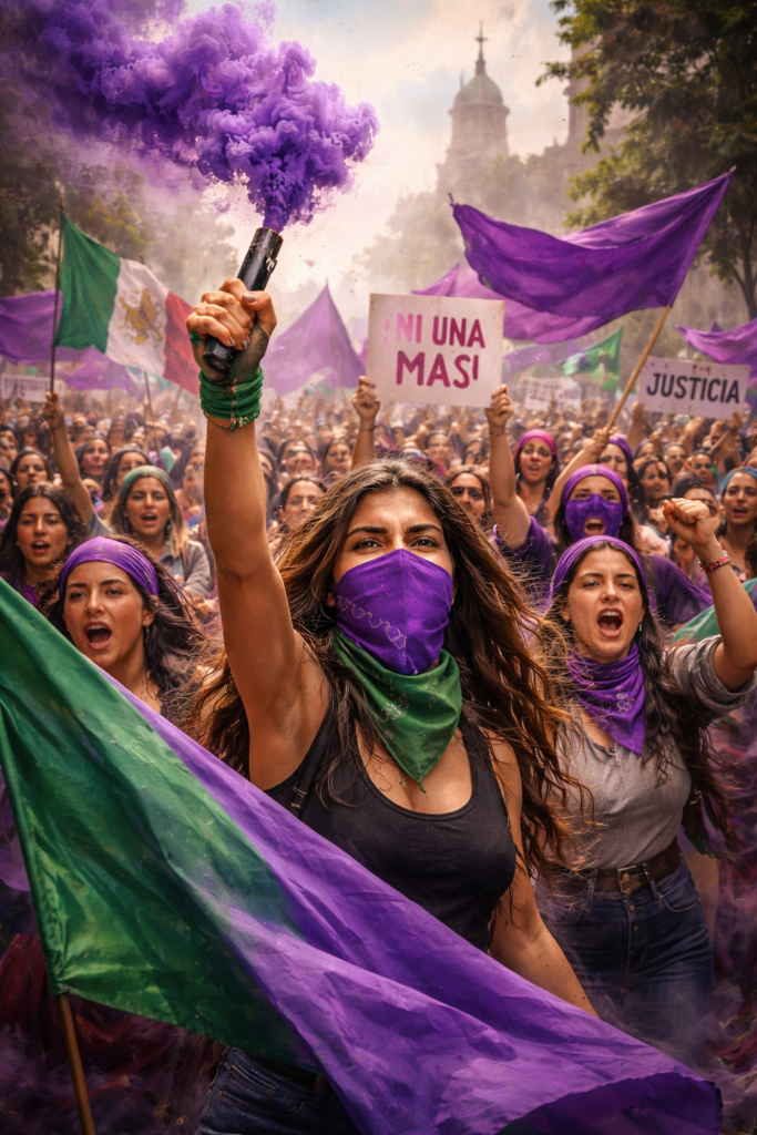 Mujeres en lucha por la soberanía